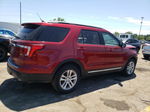 2018 Ford Explorer Xlt Red vin: 1FM5K8D87JGB29517