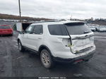 2018 Ford Explorer Xlt White vin: 1FM5K8D87JGC04152