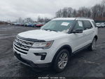 2018 Ford Explorer Xlt White vin: 1FM5K8D87JGC04152