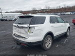 2018 Ford Explorer Xlt White vin: 1FM5K8D87JGC04152