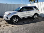 2018 Ford Explorer Xlt Silver vin: 1FM5K8D87JGC67980