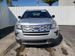 2018 Ford Explorer Xlt Silver vin: 1FM5K8D87JGC67980