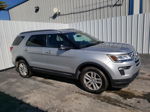 2018 Ford Explorer Xlt Silver vin: 1FM5K8D87JGC67980