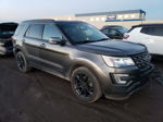 2017 Ford Explorer Xlt Gray vin: 1FM5K8D88HGA21532