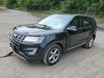 2017 Ford Explorer Xlt Black vin: 1FM5K8D88HGC01982