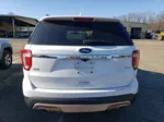 2017 Ford Explorer Xlt White vin: 1FM5K8D88HGC28230