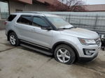 2017 Ford Explorer Xlt Silver vin: 1FM5K8D88HGD01791