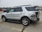 2017 Ford Explorer Xlt Silver vin: 1FM5K8D88HGD01791