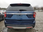 2017 Ford Explorer Xlt Blue vin: 1FM5K8D88HGD47119