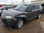 2018 Ford Explorer Xlt Charcoal vin: 1FM5K8D88JGA13890