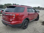 2018 Ford Explorer Xlt Red vin: 1FM5K8D88JGA61356