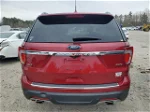 2018 Ford Explorer Xlt Red vin: 1FM5K8D88JGA61356