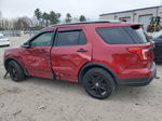 2018 Ford Explorer Xlt Red vin: 1FM5K8D88JGA61356