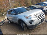 2018 Ford Explorer Xlt Silver vin: 1FM5K8D88JGA74897