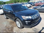 2018 Ford Explorer Xlt Black vin: 1FM5K8D88JGB02908