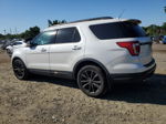 2018 Ford Explorer Xlt White vin: 1FM5K8D88JGB52627