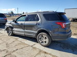 2018 Ford Explorer Xlt Gray vin: 1FM5K8D88JGC06170