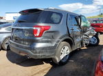 2018 Ford Explorer Xlt Gray vin: 1FM5K8D88JGC29481