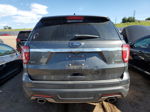 2018 Ford Explorer Xlt Gray vin: 1FM5K8D88JGC29481