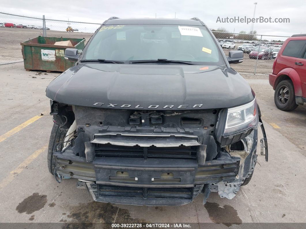 2018 Ford Explorer Xlt Black vin: 1FM5K8D88JGC85968