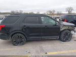 2018 Ford Explorer Xlt Black vin: 1FM5K8D88JGC85968