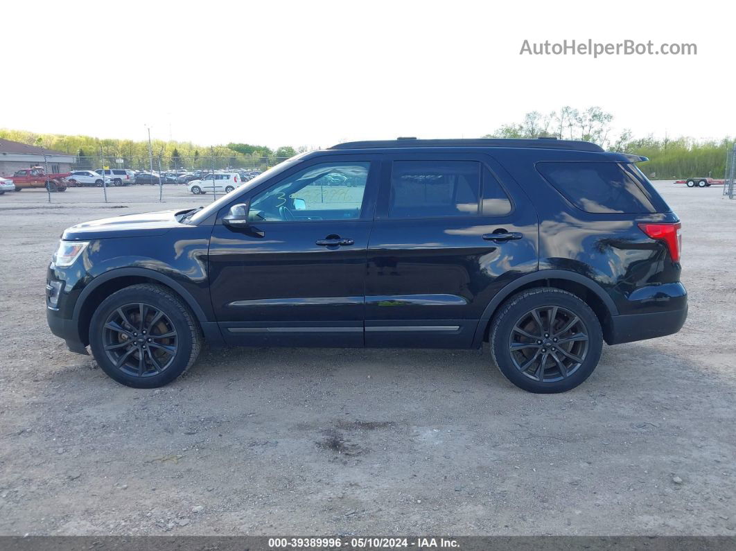 2017 Ford Explorer Xlt Черный vin: 1FM5K8D89HGC47501