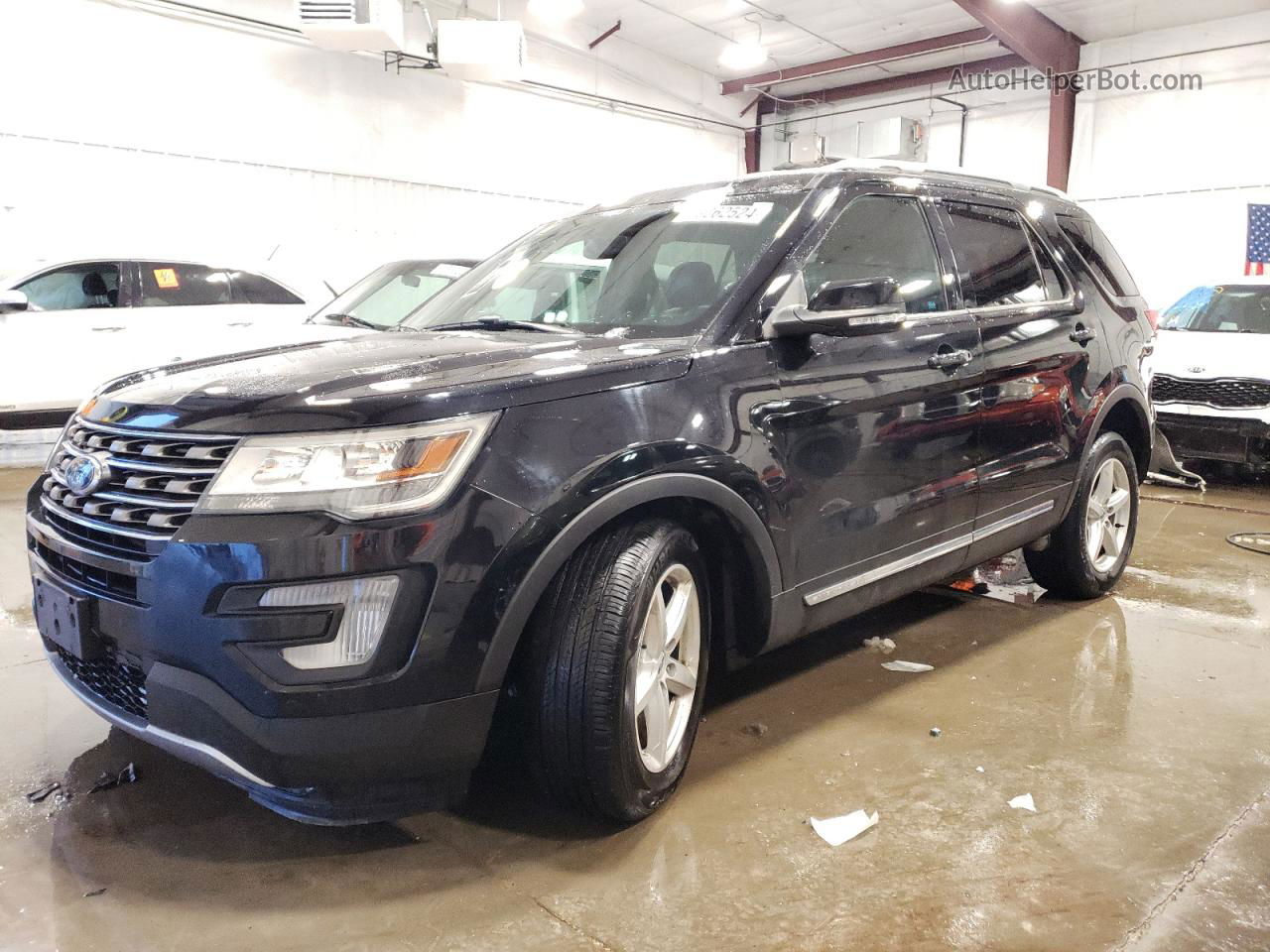 2017 Ford Explorer Xlt Черный vin: 1FM5K8D89HGD81568