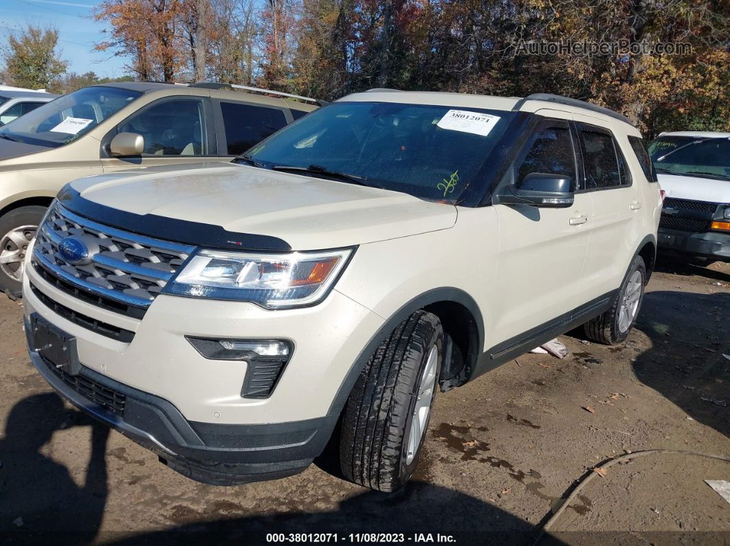 2018 Ford Explorer Xlt Бежевый vin: 1FM5K8D89JGA34442