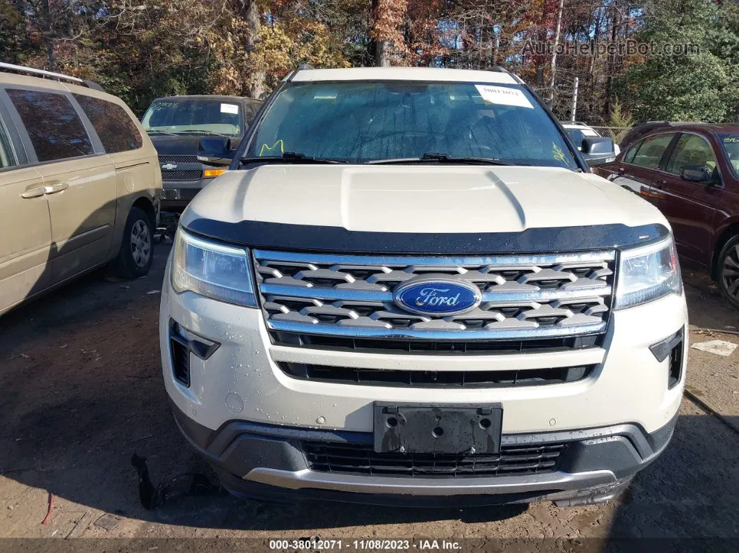 2018 Ford Explorer Xlt Beige vin: 1FM5K8D89JGA34442