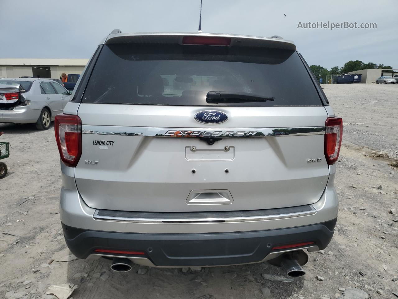 2018 Ford Explorer Xlt Бежевый vin: 1FM5K8D89JGA50446