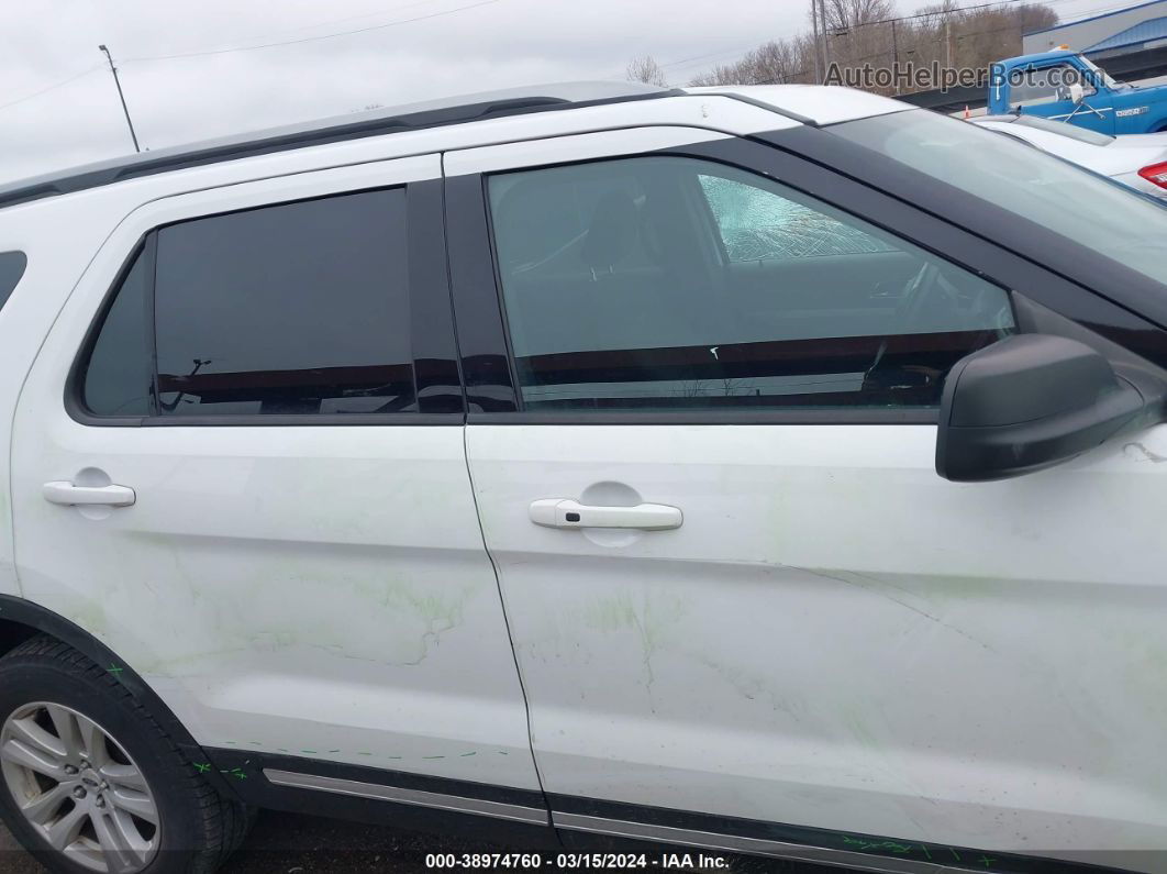 2018 Ford Explorer Xlt Белый vin: 1FM5K8D89JGB64494