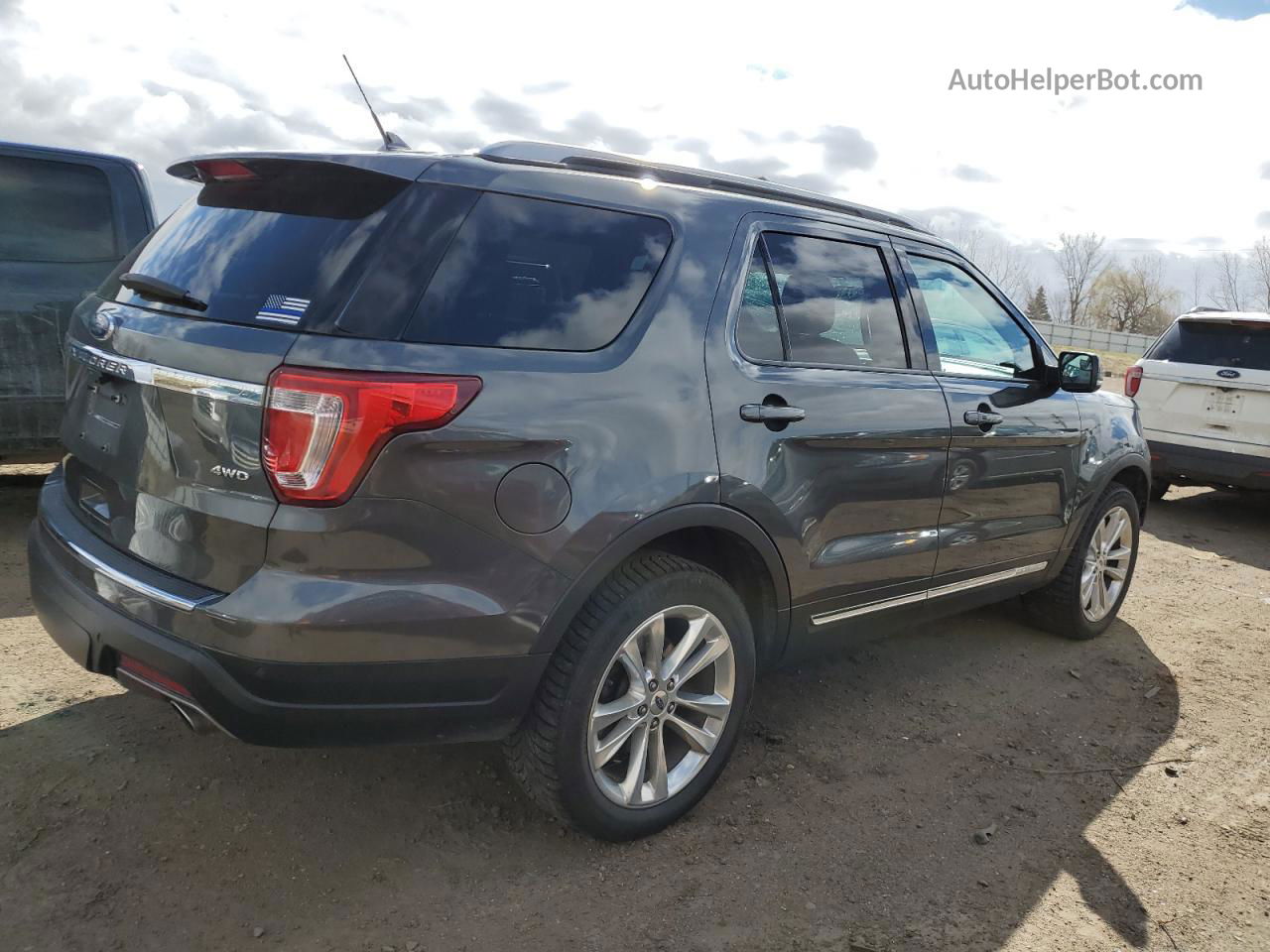 2018 Ford Explorer Xlt Угольный vin: 1FM5K8D89JGC83999