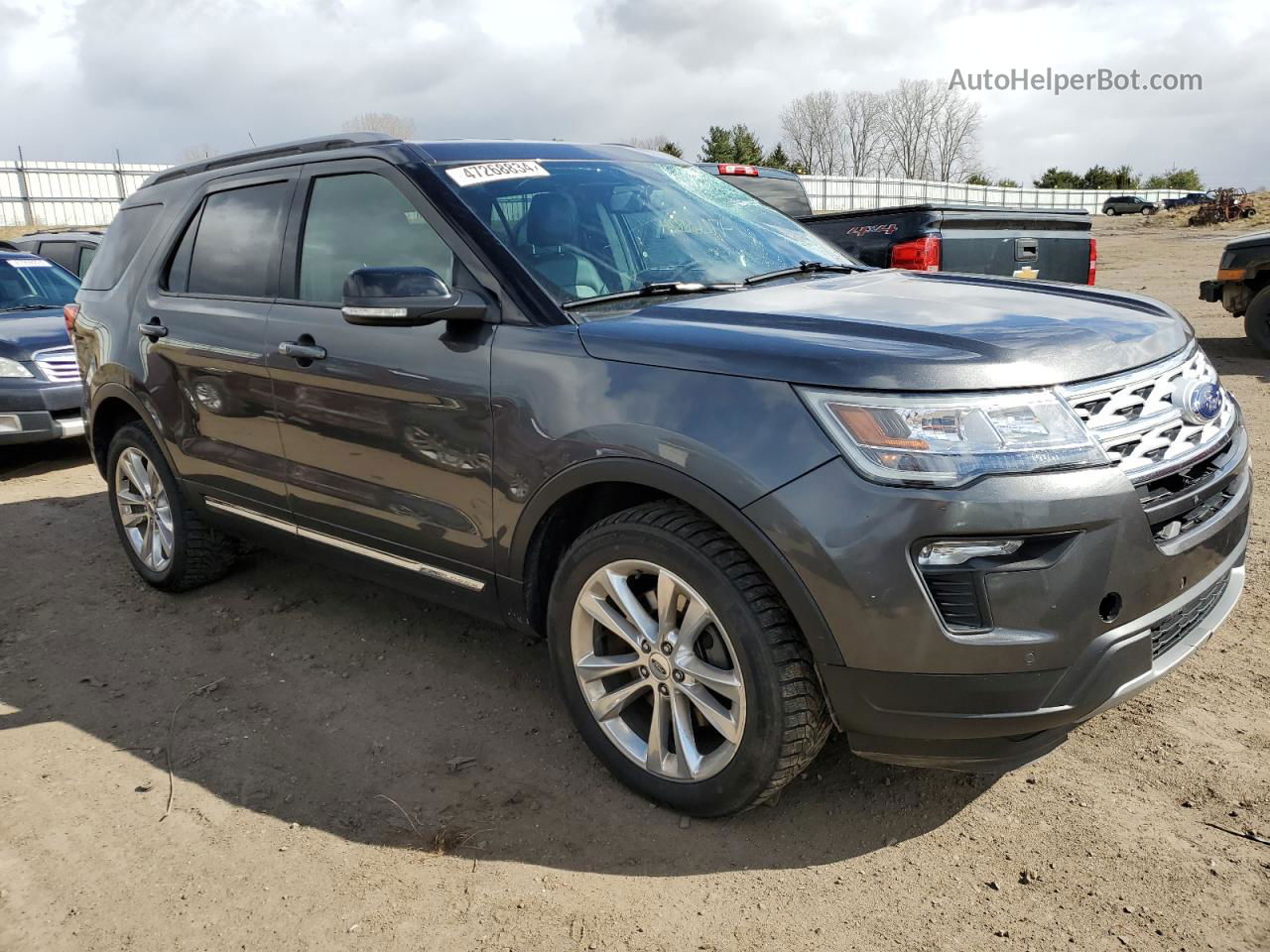 2018 Ford Explorer Xlt Угольный vin: 1FM5K8D89JGC83999