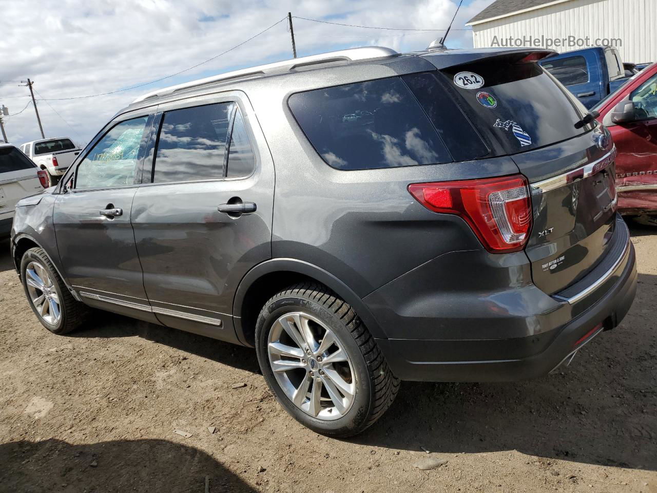 2018 Ford Explorer Xlt Угольный vin: 1FM5K8D89JGC83999