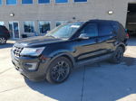 2017 Ford Explorer Xlt Black vin: 1FM5K8D8XHGA03484