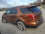 2017 Ford Explorer Xlt Orange vin: 1FM5K8D8XHGA42088