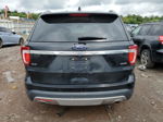 2017 Ford Explorer Xlt Black vin: 1FM5K8D8XHGA45623