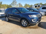 2017 Ford Explorer Xlt Синий vin: 1FM5K8D8XHGA74927