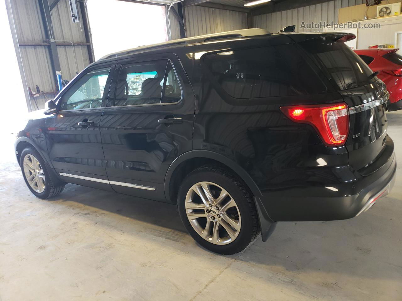 2017 Ford Explorer Xlt Black vin: 1FM5K8D8XHGB33202