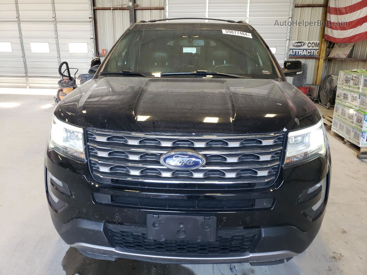 2017 Ford Explorer Xlt Black vin: 1FM5K8D8XHGB33202