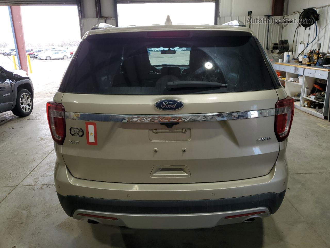 2017 Ford Explorer Xlt Tan vin: 1FM5K8D8XHGC76683