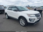 2017 Ford Explorer Xlt White vin: 1FM5K8D8XHGD01744