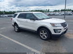 2017 Ford Explorer Xlt White vin: 1FM5K8D8XHGD73754