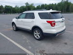 2017 Ford Explorer Xlt White vin: 1FM5K8D8XHGD73754