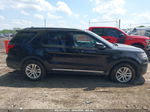 2018 Ford Explorer Xlt Black vin: 1FM5K8D8XJGA13034