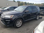 2018 Ford Explorer Xlt Black vin: 1FM5K8D8XJGA50178