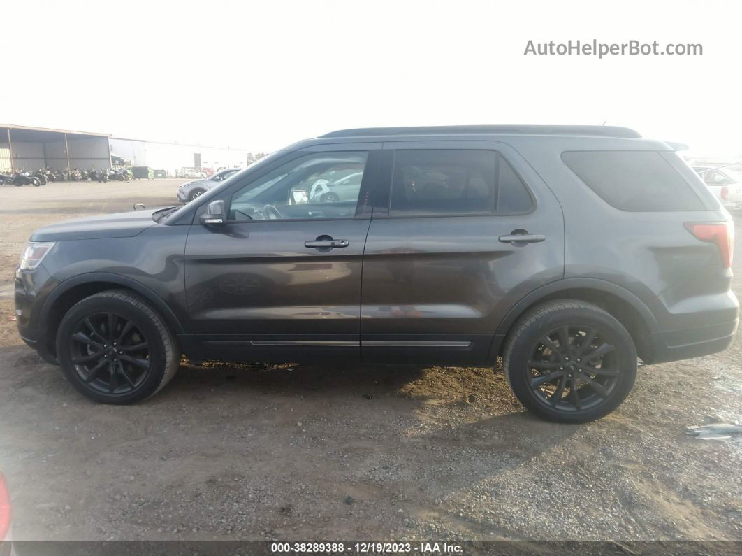 2018 Ford Explorer Xlt Серый vin: 1FM5K8D8XJGB09388