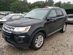 2018 Ford Explorer Xlt Черный vin: 1FM5K8D8XJGB35134