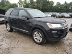 2018 Ford Explorer Xlt Black vin: 1FM5K8D8XJGB35134