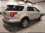 2018 Ford Explorer Xlt Silver vin: 1FM5K8D8XJGB60504